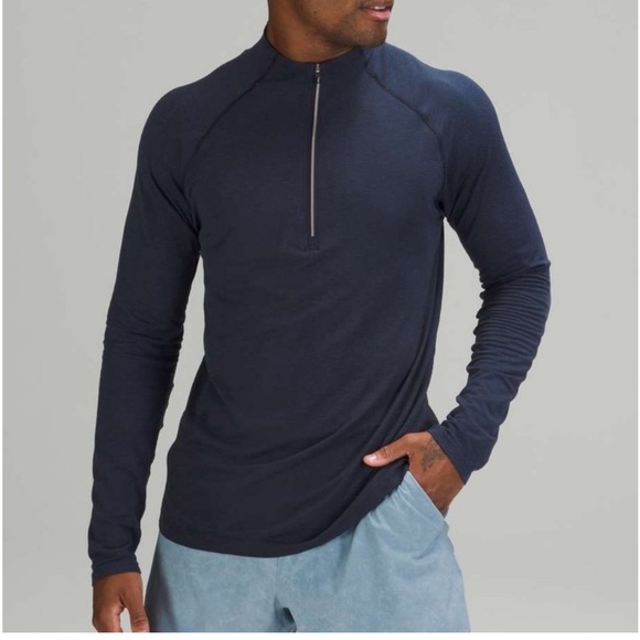 adidas Other - Lululemon mens vent tech long sleeve half zip
